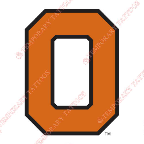 Oregon State Beavers Customize Temporary Tattoos Stickers NO.5817